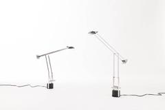 Richard Sapper Pair of Tizio Desk Lamps for Artemide