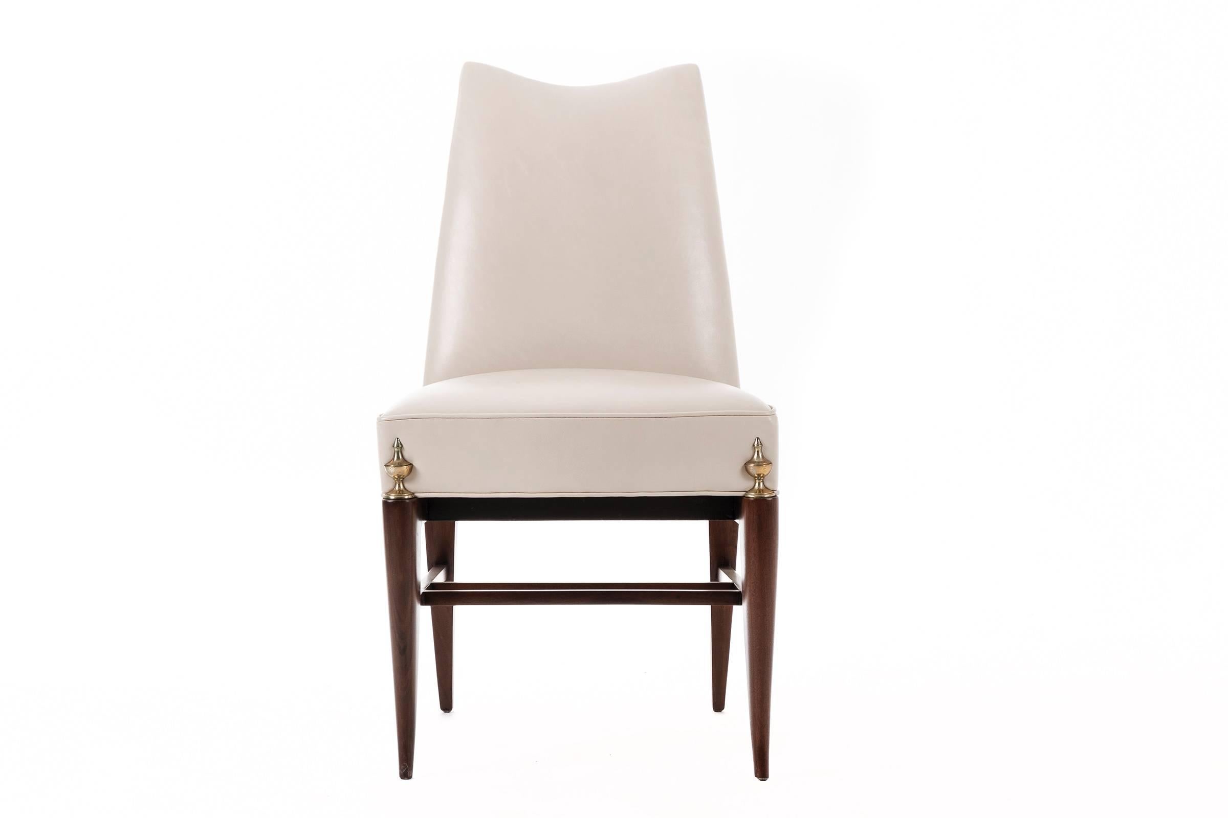 Mid-Century Modern Rare Set of Ten Arturo Panni Dining Chairs