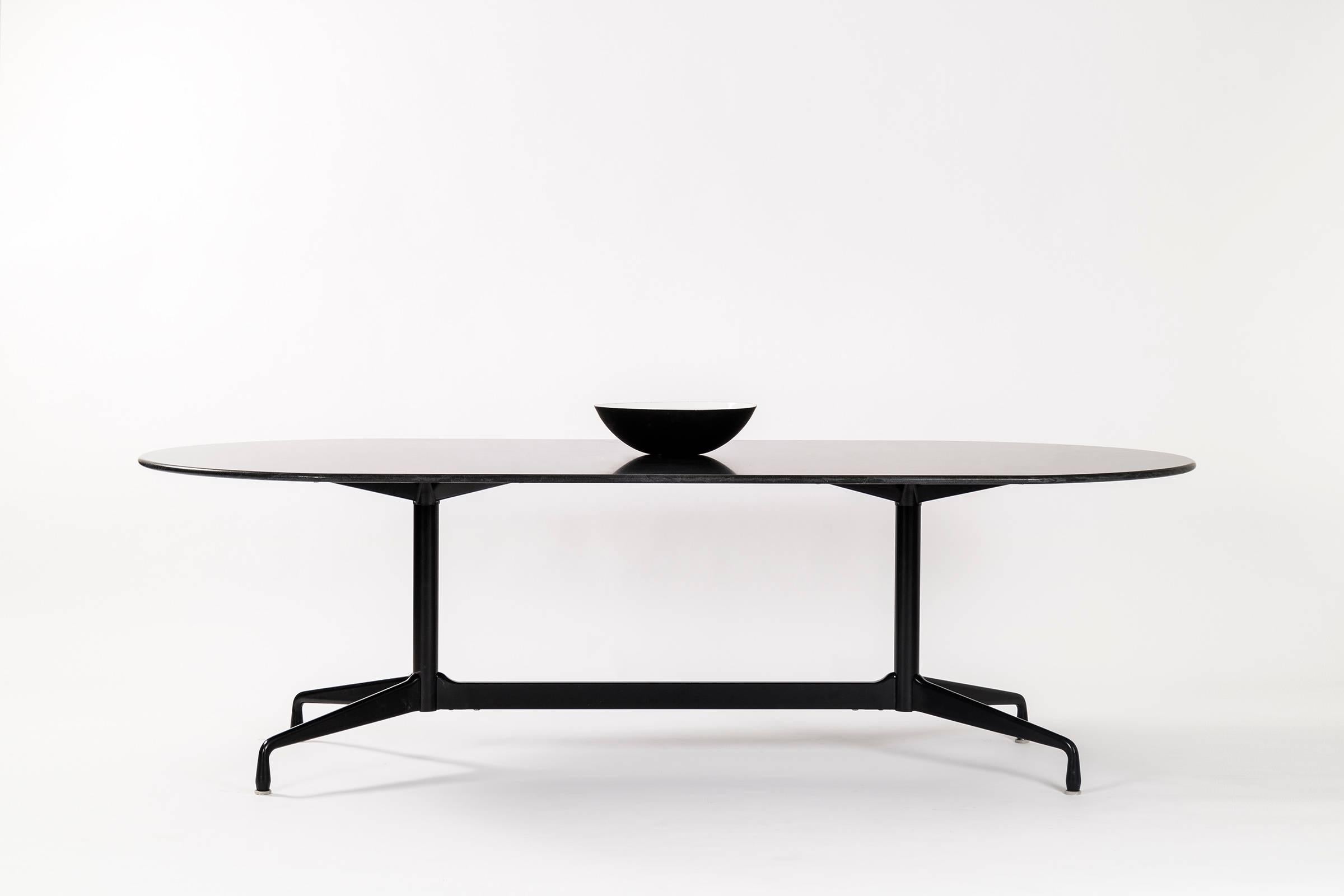Mid-Century Modern Charles Eames Granite Table or Desk