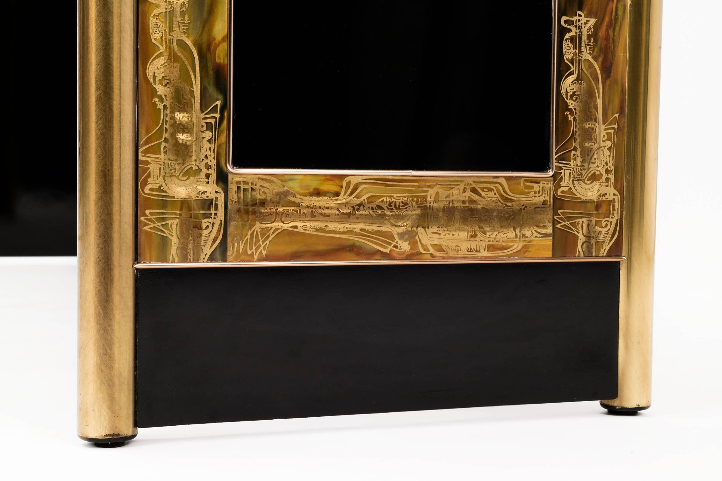 Mastercraft Console Table In Excellent Condition In Chicago, IL