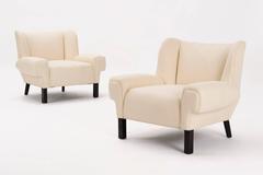 Pair of Paul Laszlo Lounge Chairs
