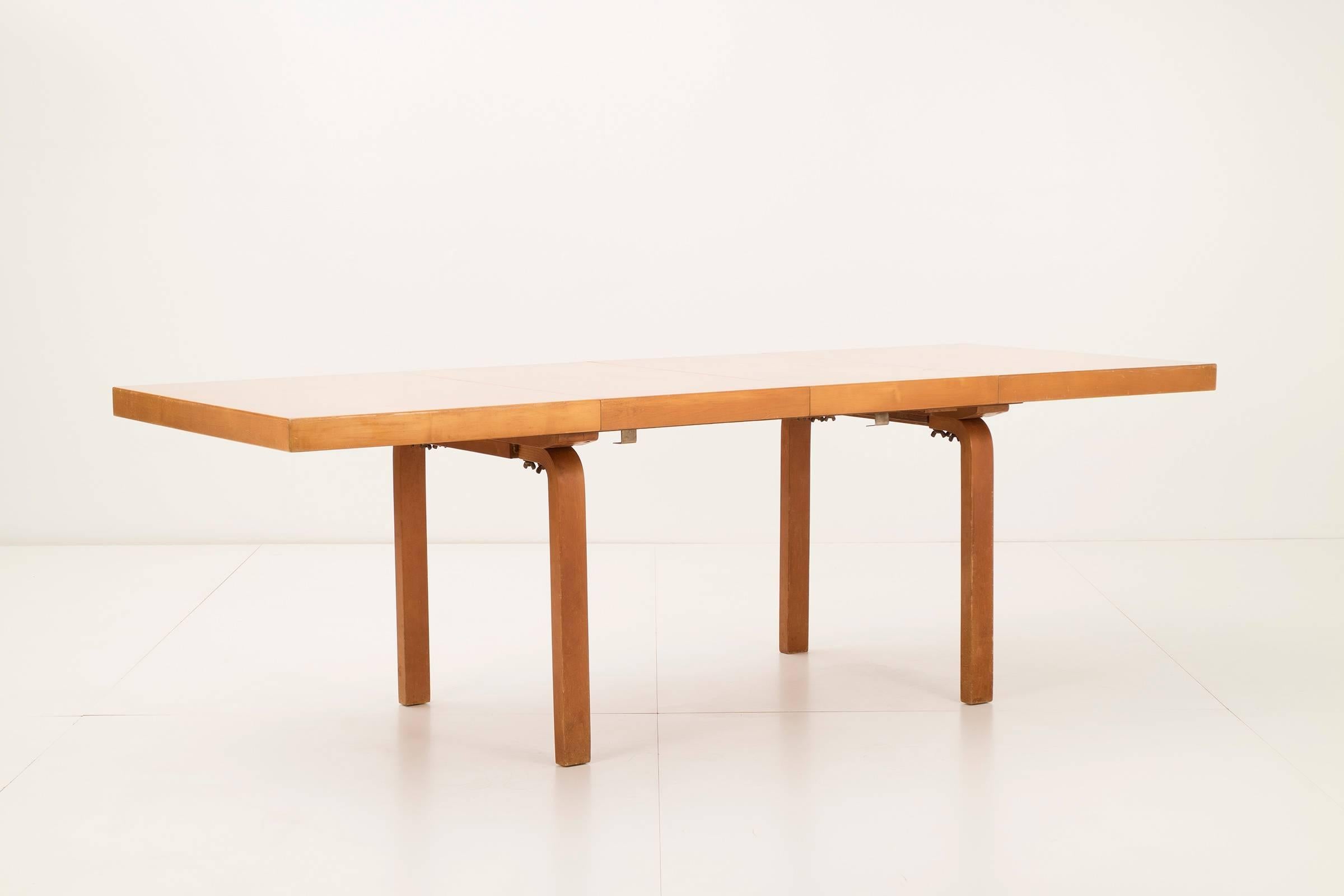 Mid-Century Modern Alvar Aalto Dinning Table for Artek