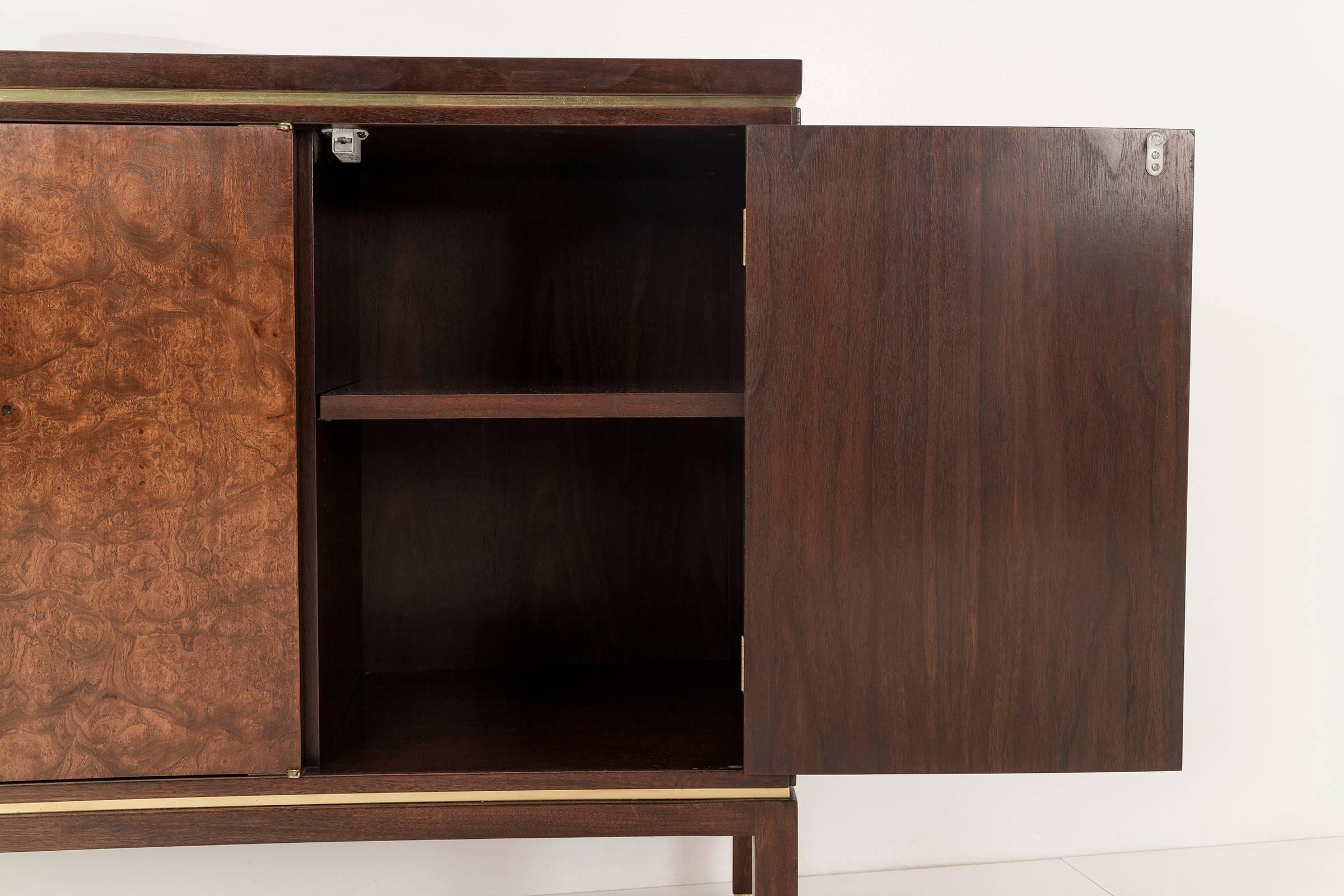 Mid-20th Century Edward Wormley Curved-Front Credenza