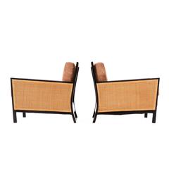 Pair of Early Milo Baughman Lounge Chairs 3