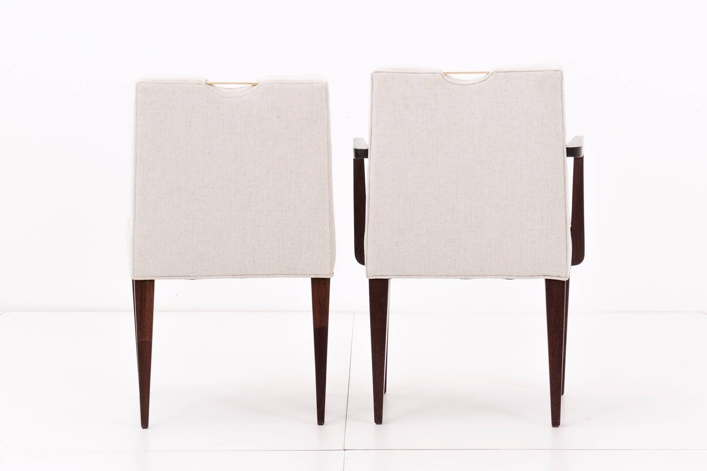 Mid-20th Century Set of 14 Edward Wormley Dining Chairs for Dunbar
