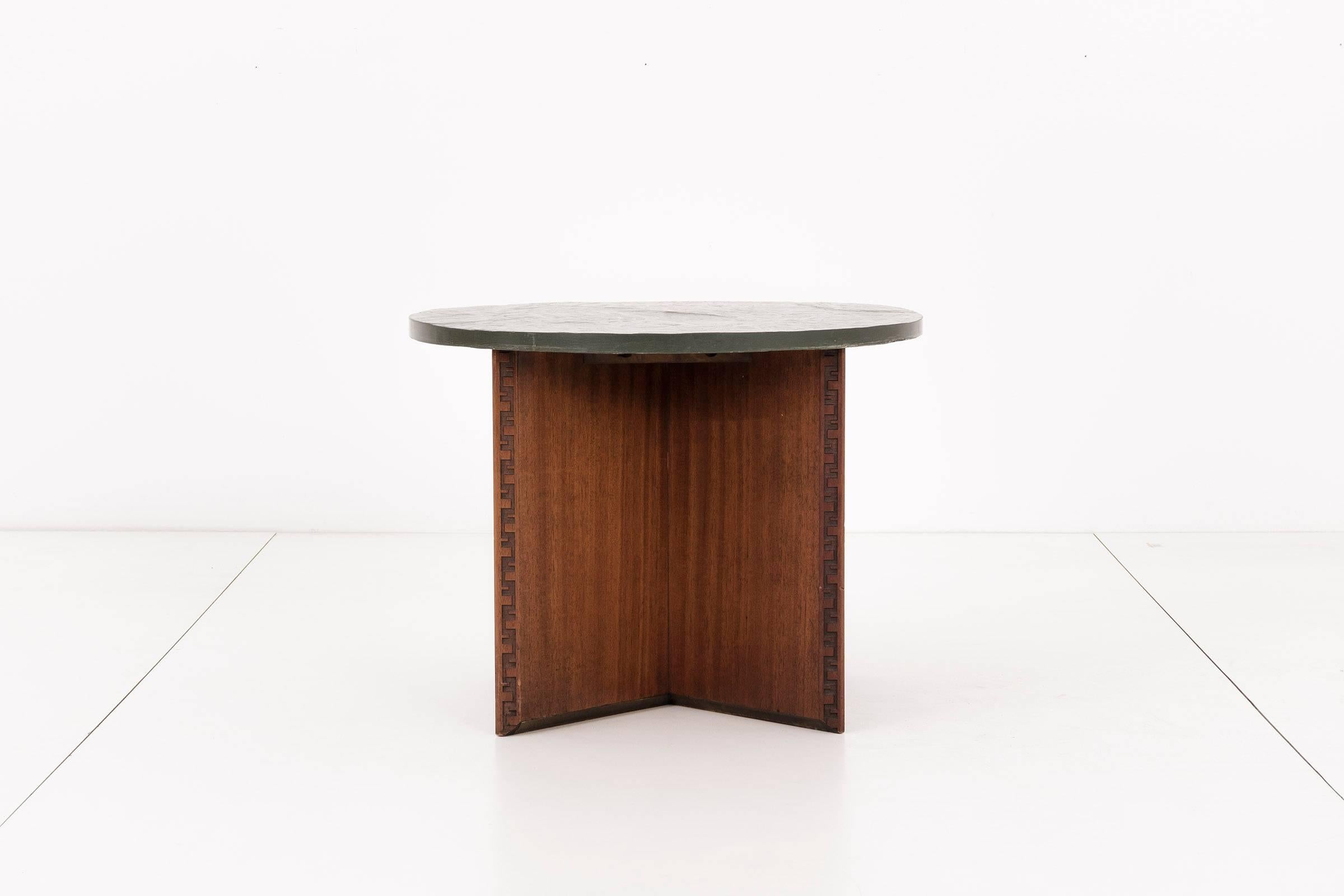 Mid-Century Modern Frank Lloyd Wright Side Table