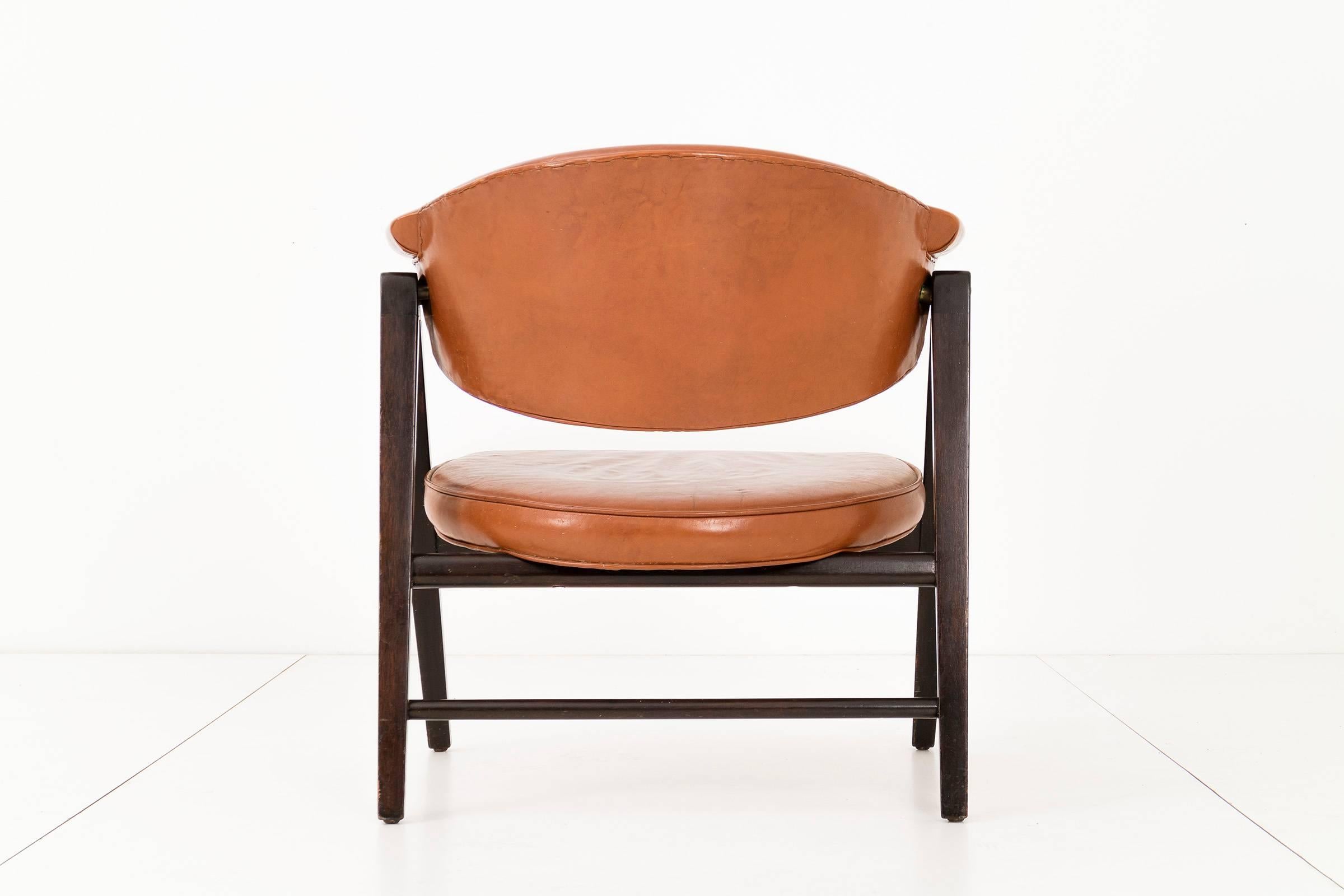 Mid-20th Century Pair of Edward Wormley Armchairs