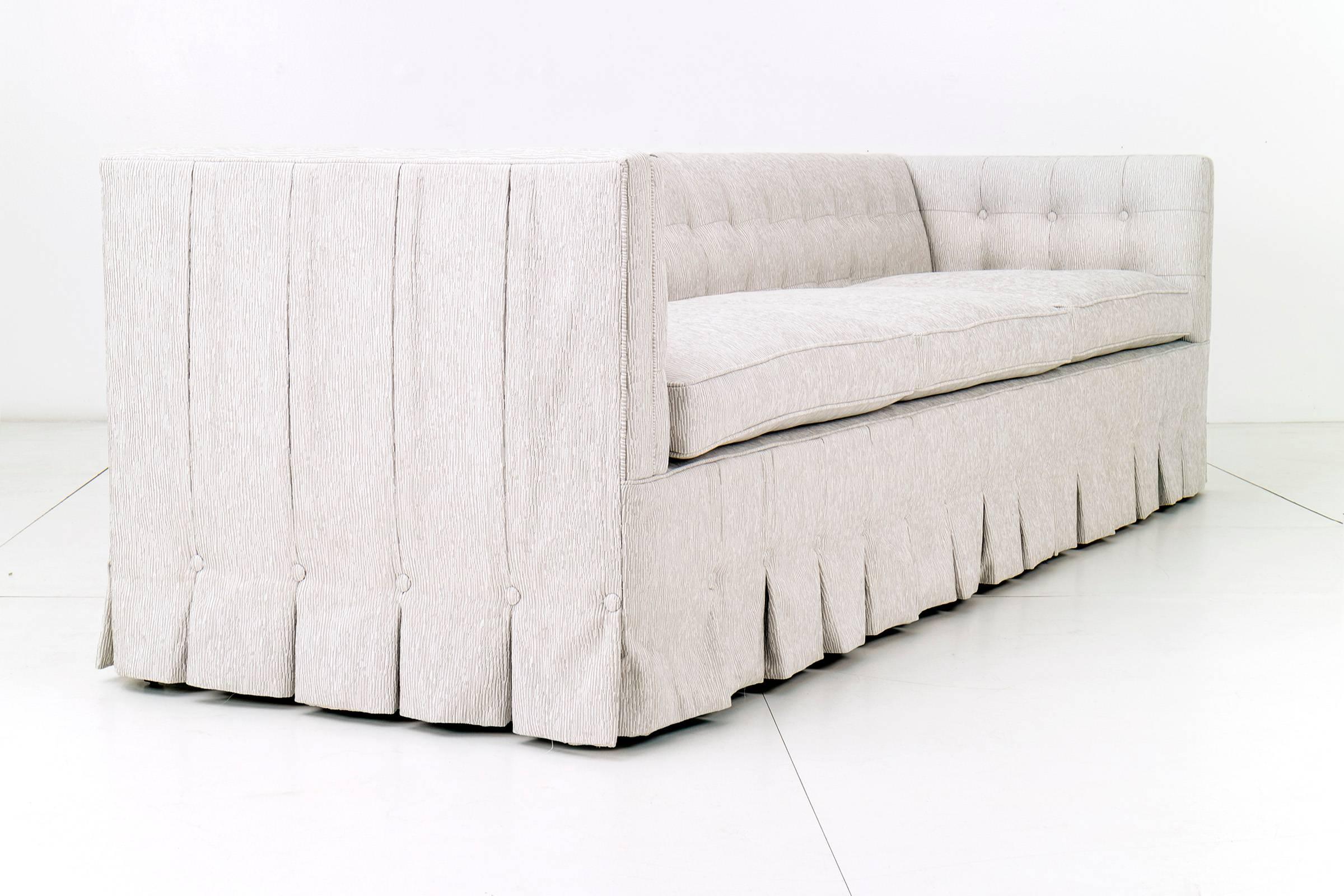 Mid-Century Modern Kittinger Chesterfield Sofa