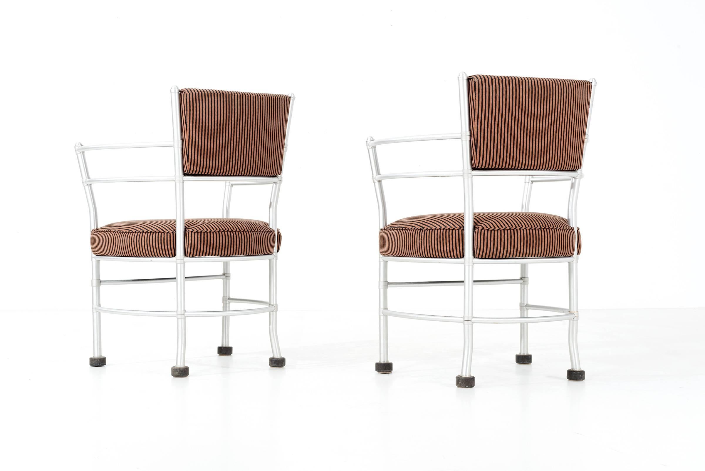 American Pair of Warren McArthur Aluminium Chairs