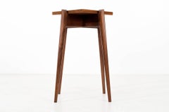 Walnut Side Table in the Style of Edward Wormley