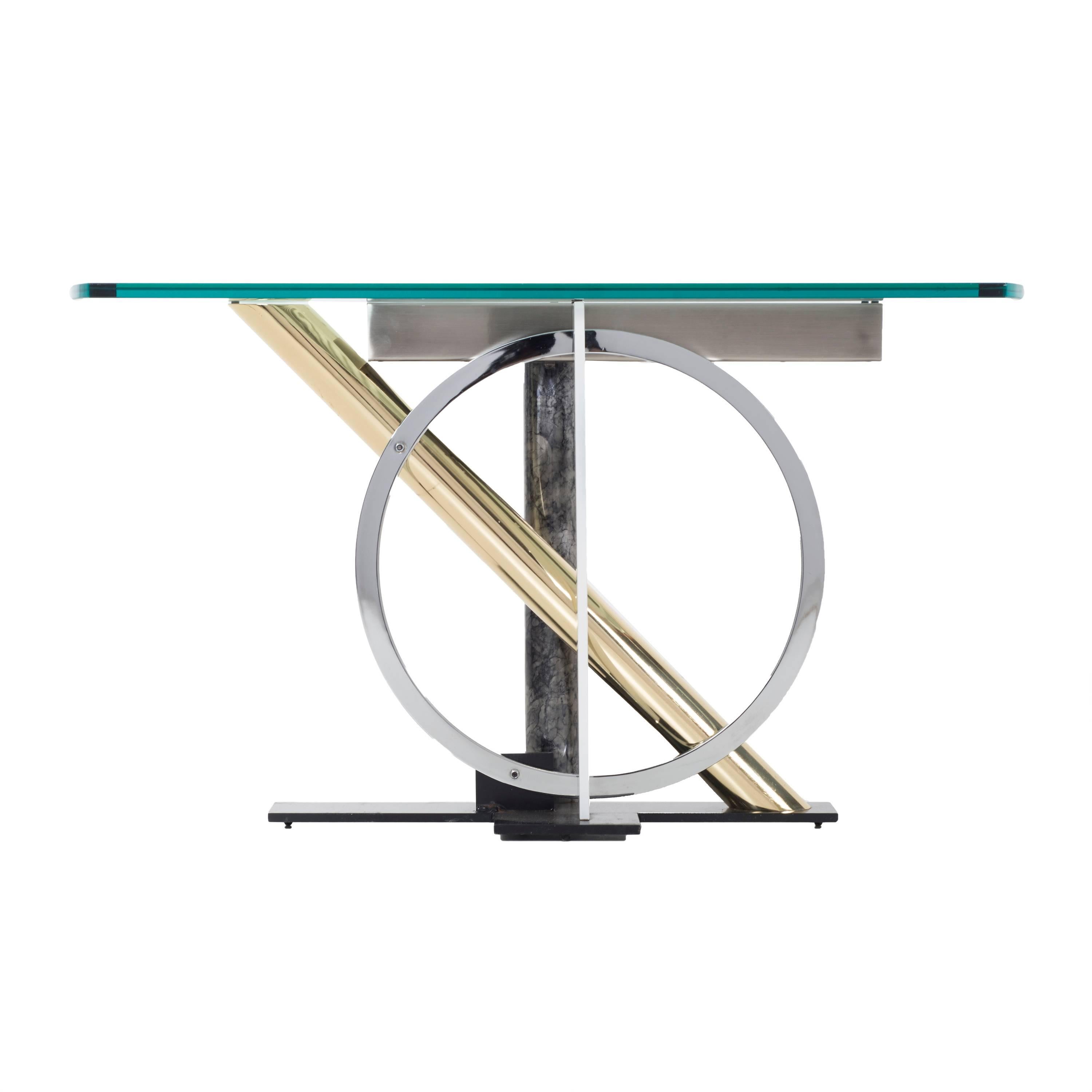 DIA Metal Console Table