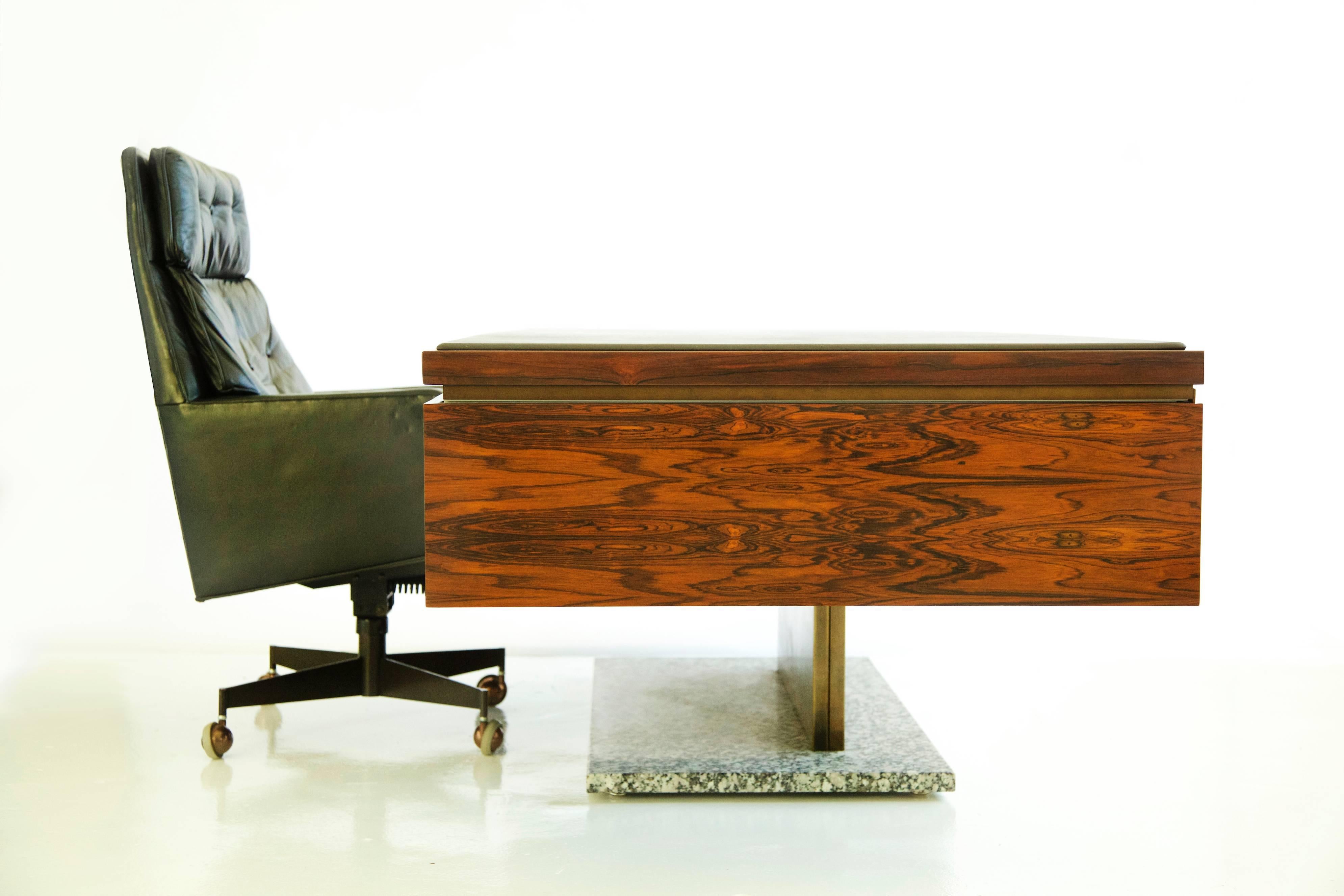 Mid-Century Modern Warren Platner Custom Desk