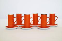 Six Cup Espresso Set by Lagardo Tackett