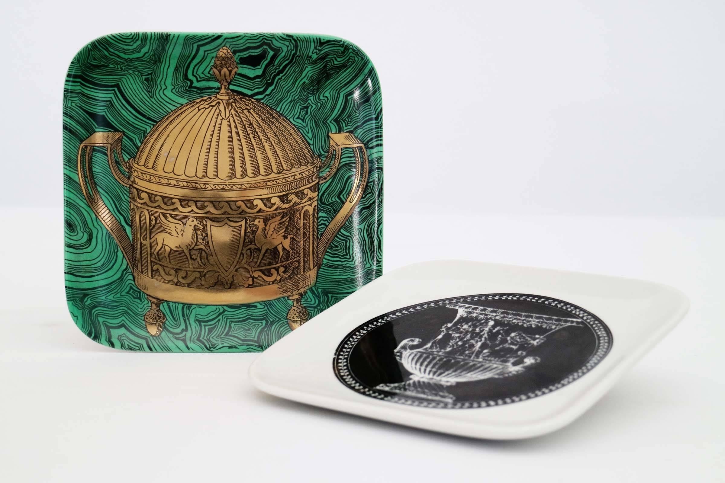 Mid-Century Modern Fornasetti Decorative Dish