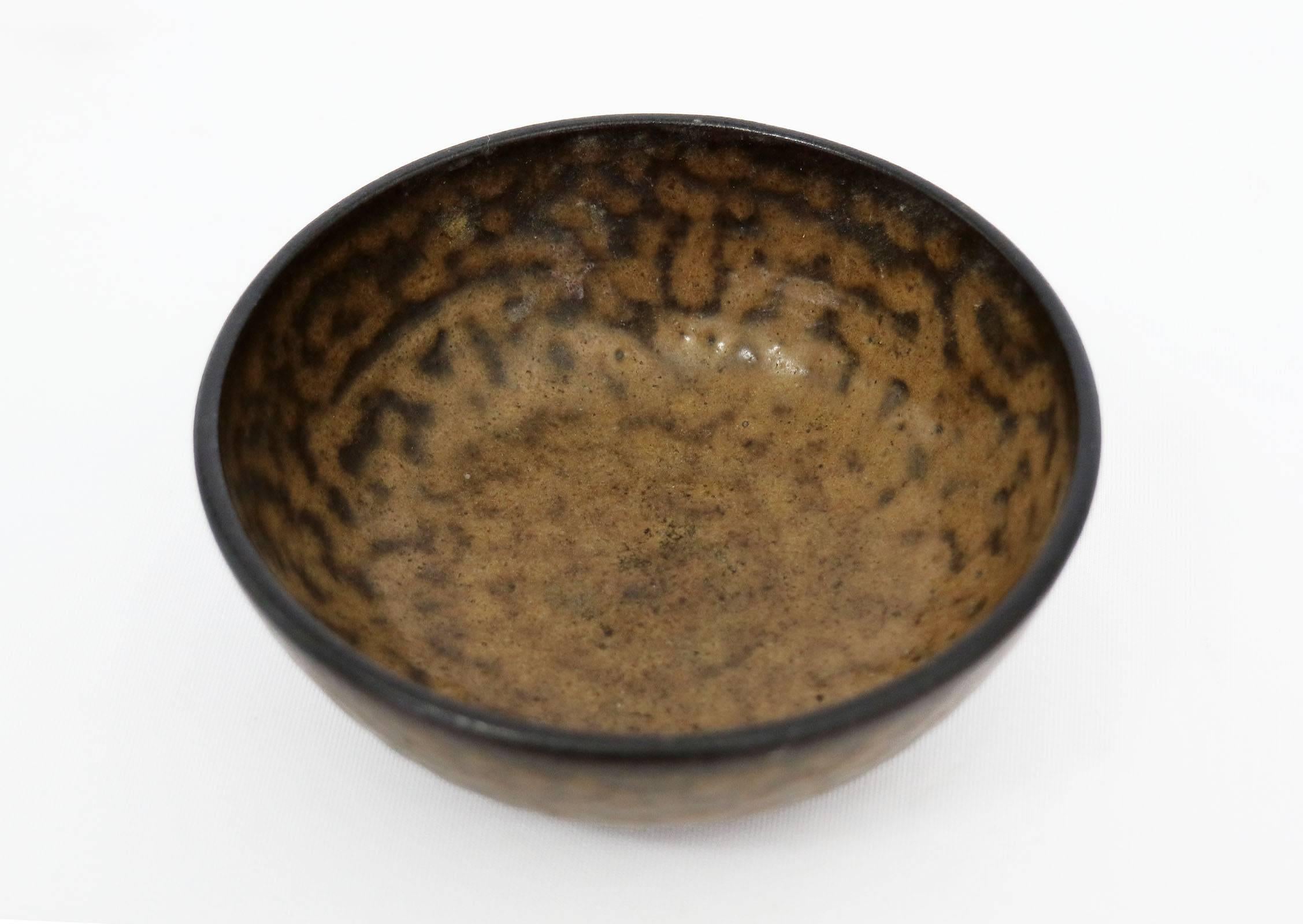 Glazed Ceramic bowl, stamped on underside Holland.