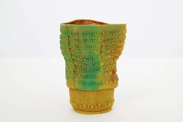 Gaetano Pesce Rubber Vase at 1stDibs