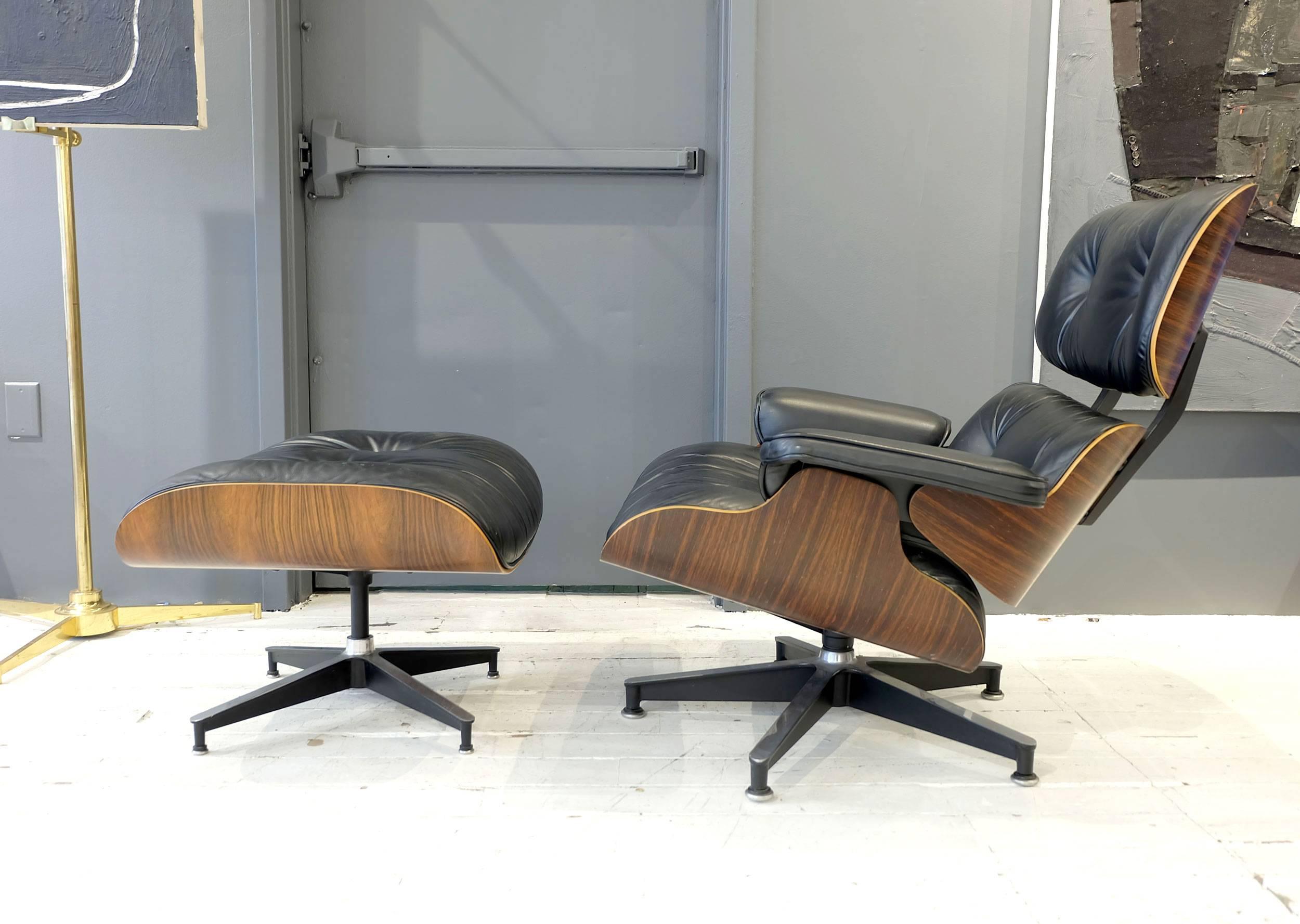 American Eames 670 Lounge Chair and Ottoman