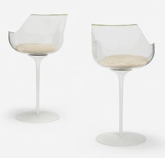 Pareja de taburetes de champán Erwine & Estelle Laverne
