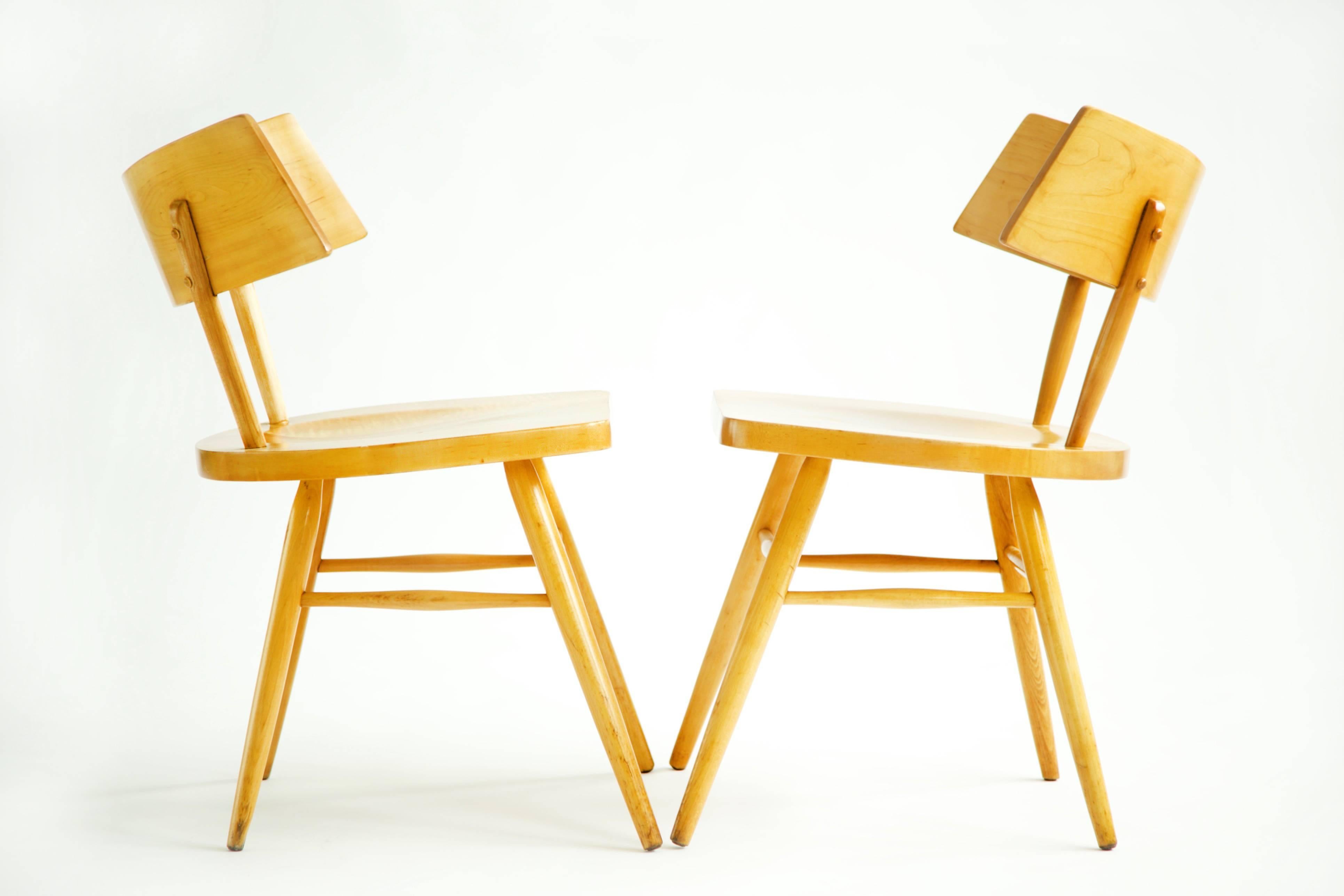 Mid-Century Modern Occasional Chairs in the Style of Paul McCobb 