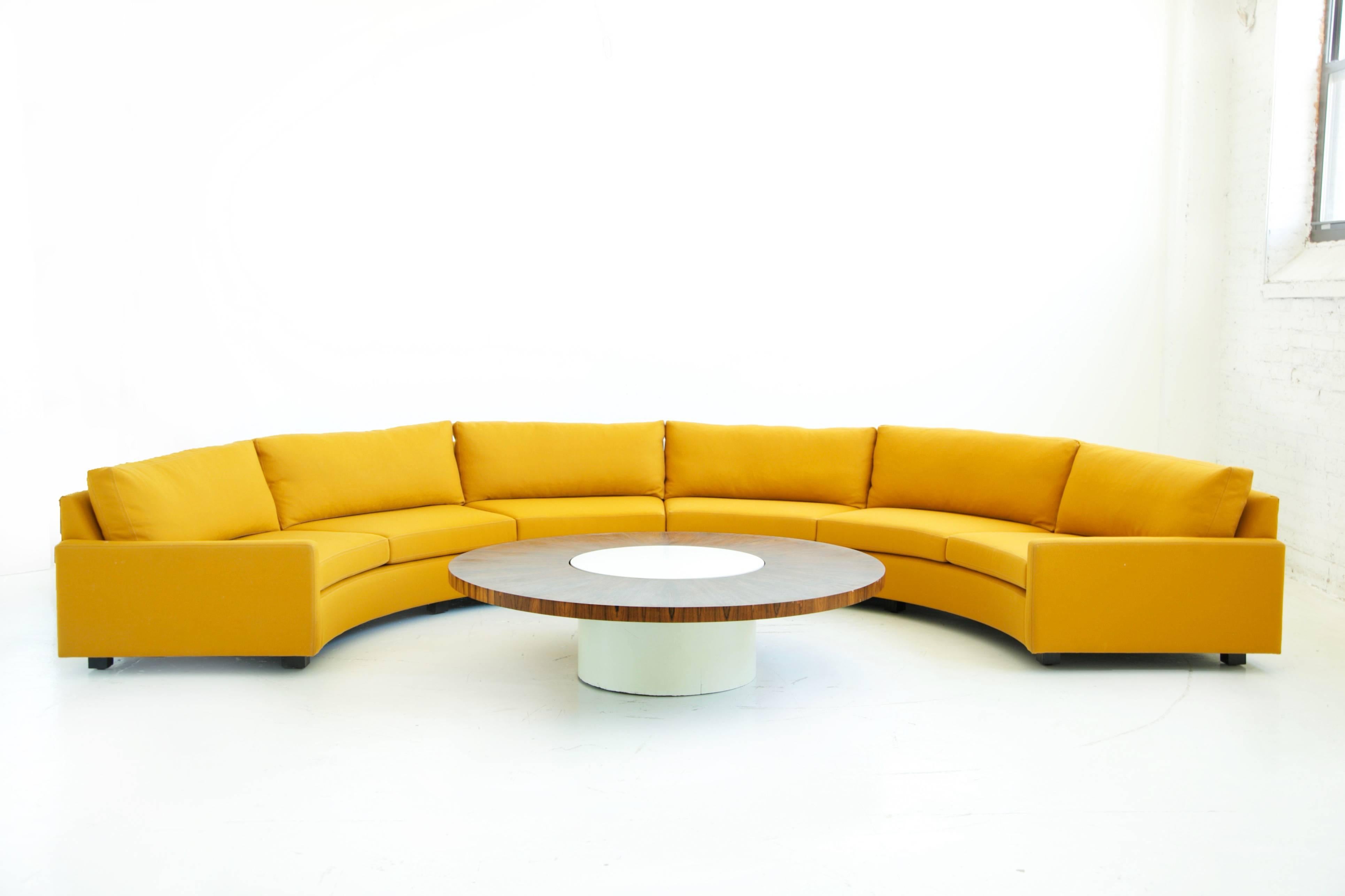 semicircle sofa