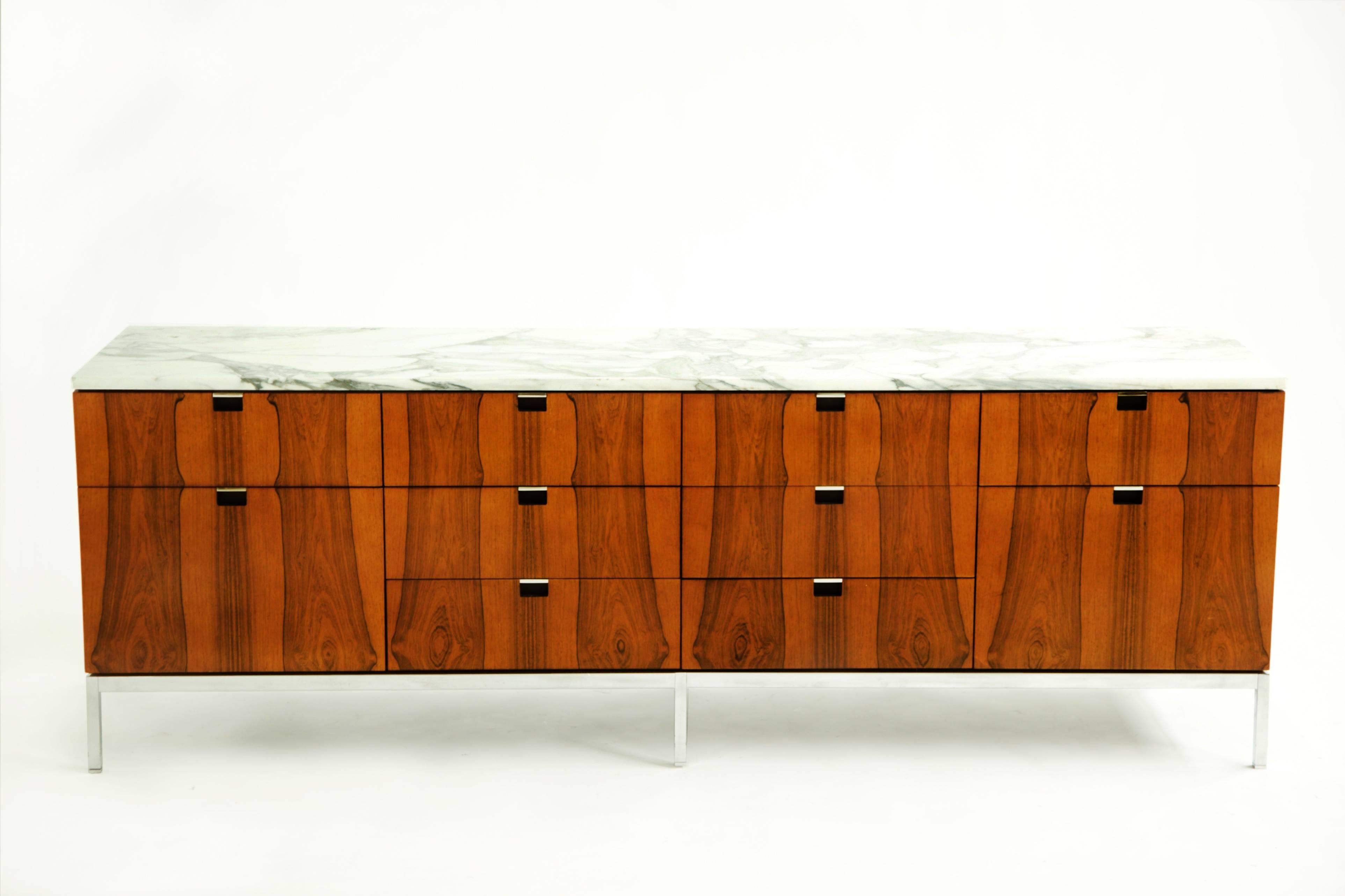 Mid-Century Modern Florence Knoll Rosewood Credenza