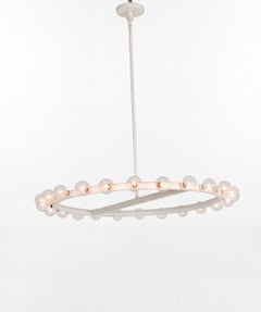 Alvin Lustig Ring Chandelier for Lightolier, c. 1960
