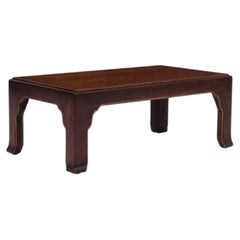 John Stuart Coffee Table with Geometric Veneered Top, c. 1960s