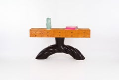 Wendell Castle „Twisted“ Buffet-Konsole, ebonisiertes Mahagoni, 1990
