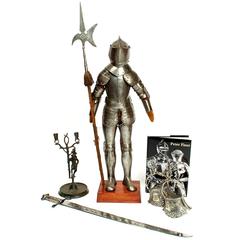 Very Rare 19th Century German Made Commemorative Suit of Armour