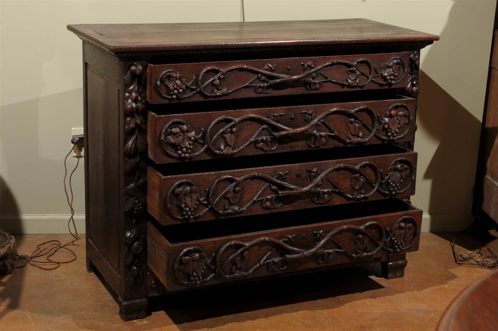 Late 18th to Early 19th Century Black Forest Commode 2