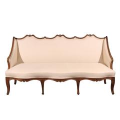Early 19th Century French Walnut Canape 9