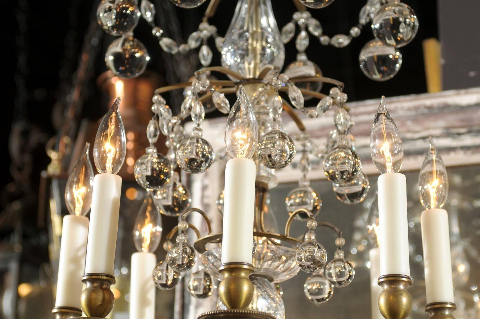 French Crystal Chandelier 3