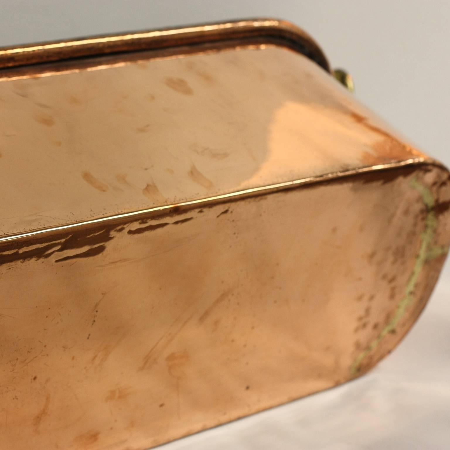 19th Century French Copper Fish Poacher with Lid and Liner In Excellent Condition In Atlanta, GA