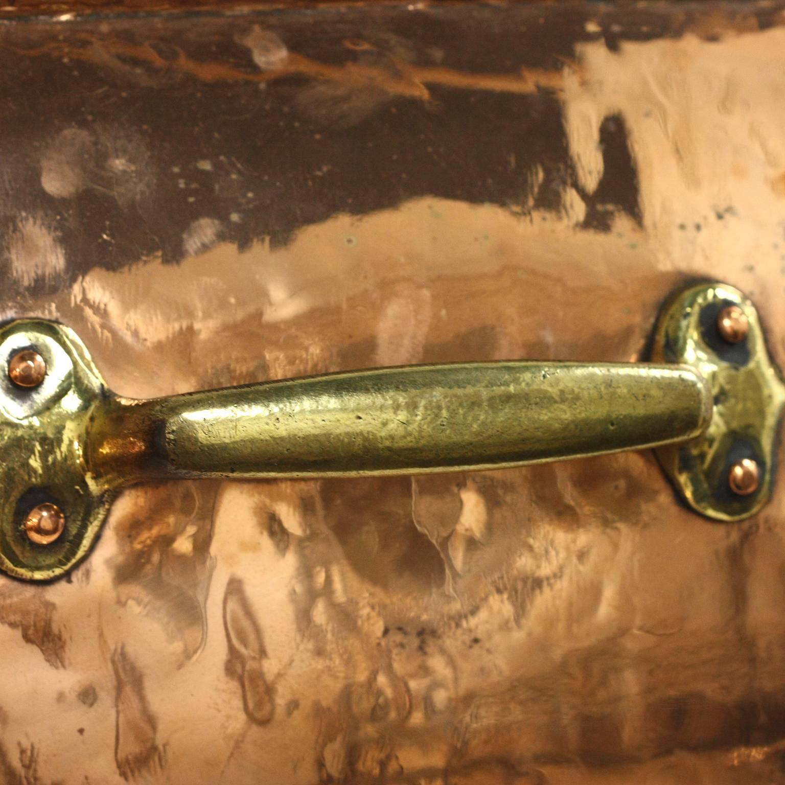 19th Century French Copper Fish Poacher with Lid and Liner 4