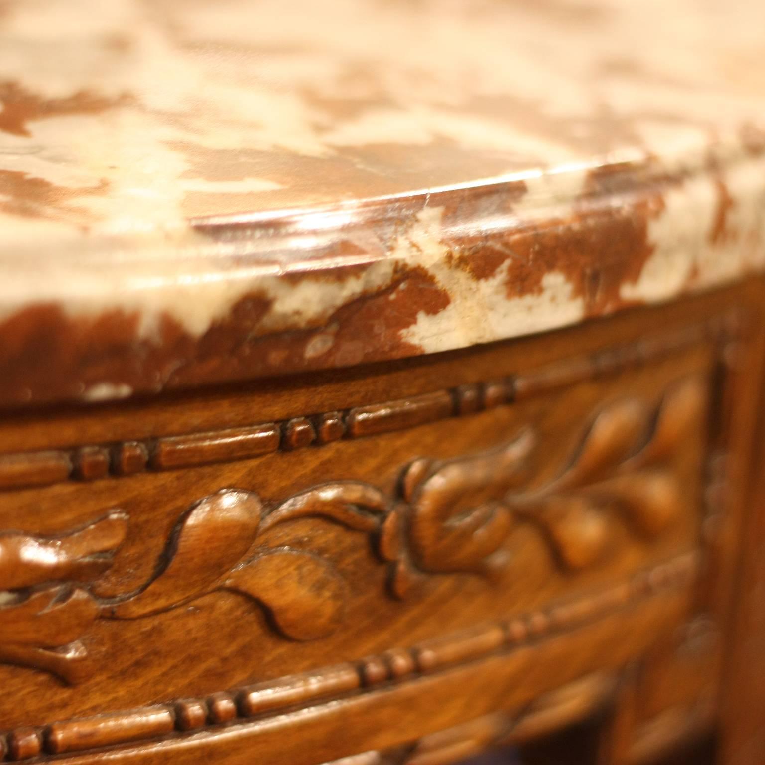 19th Century Gueridon with Marble Top 2