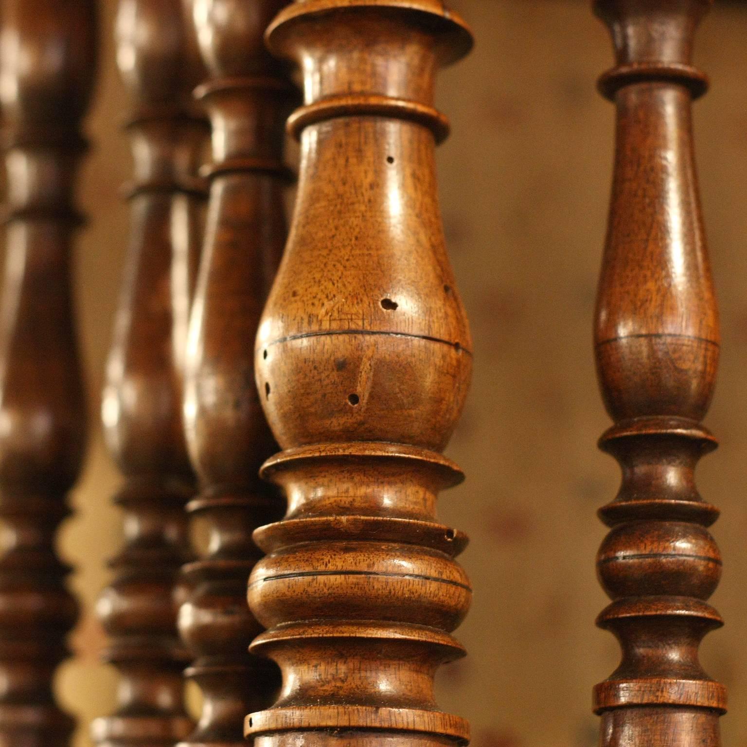 Mid-19th Century French Walnut Panetiere with Key 2