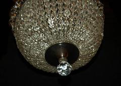 Antique Chandelier, Basket Chandelier