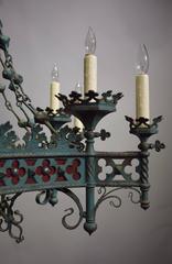 Antique Chandelier Gothic Iron Chandelier