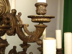 Antiker antiker Kronleuchter im Regency-Stil