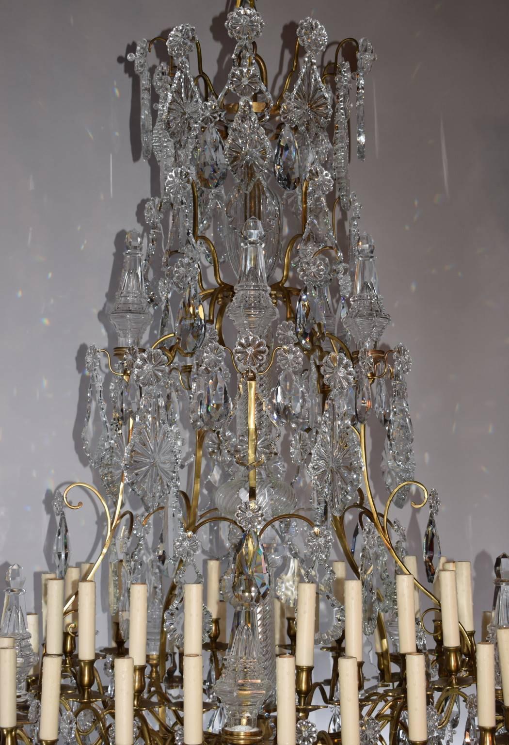 Antique Chandelier, Crystal For Sale at 1stDibs vintage chandelier