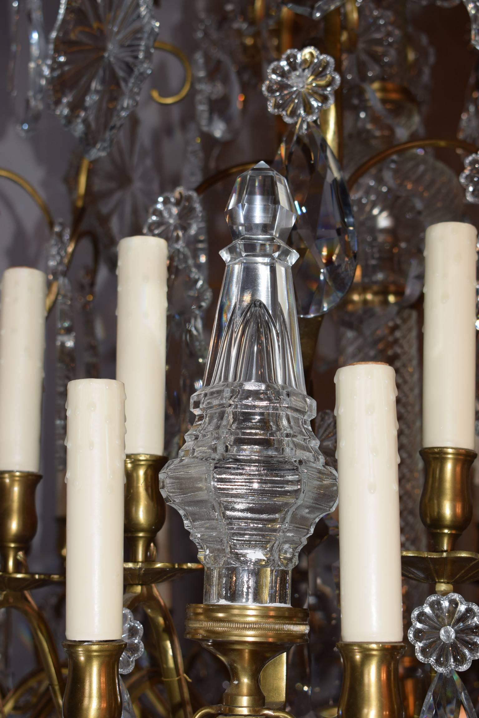 vintage chandelier crystals for sale