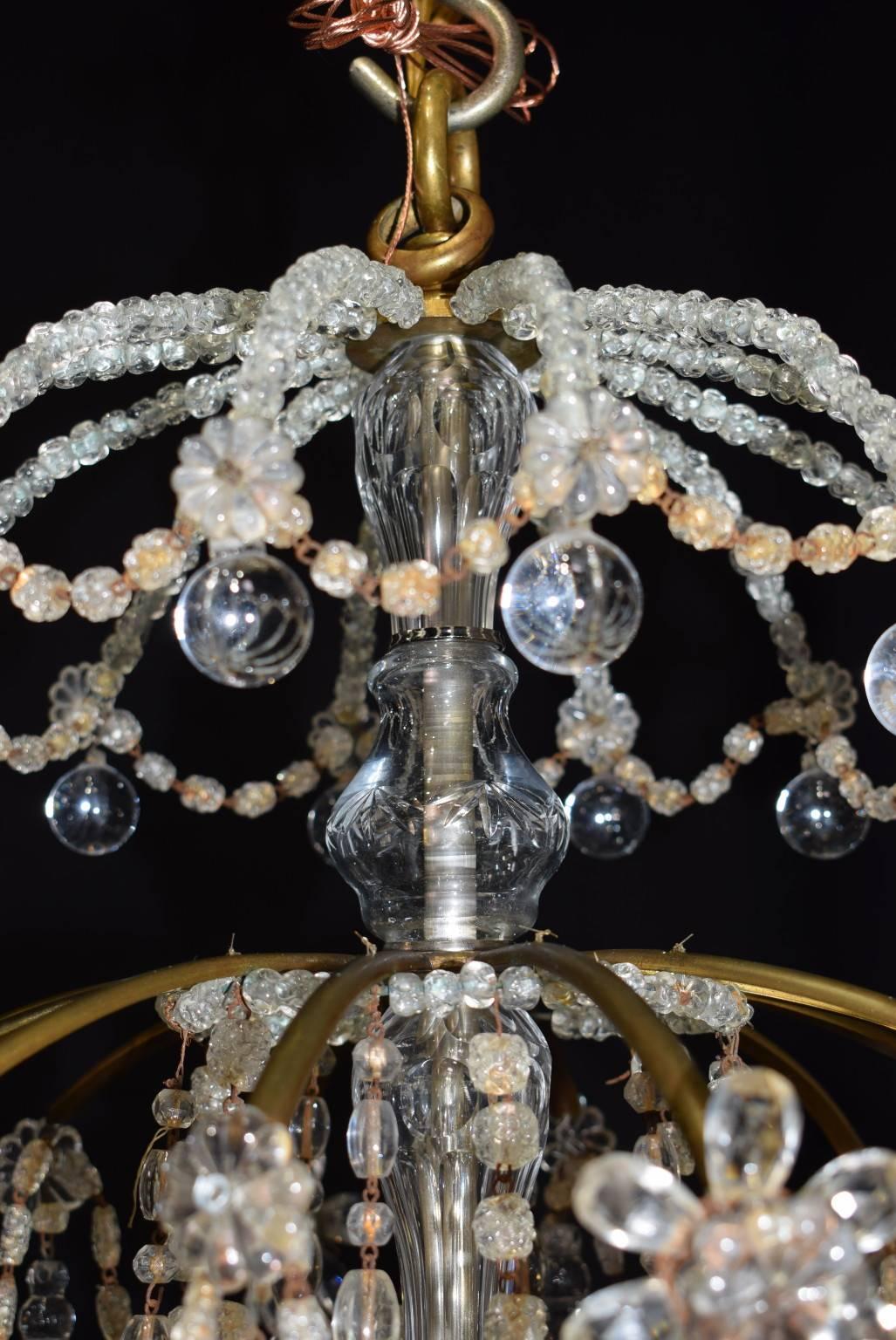 Français Luminaires anciens, lustre en vente