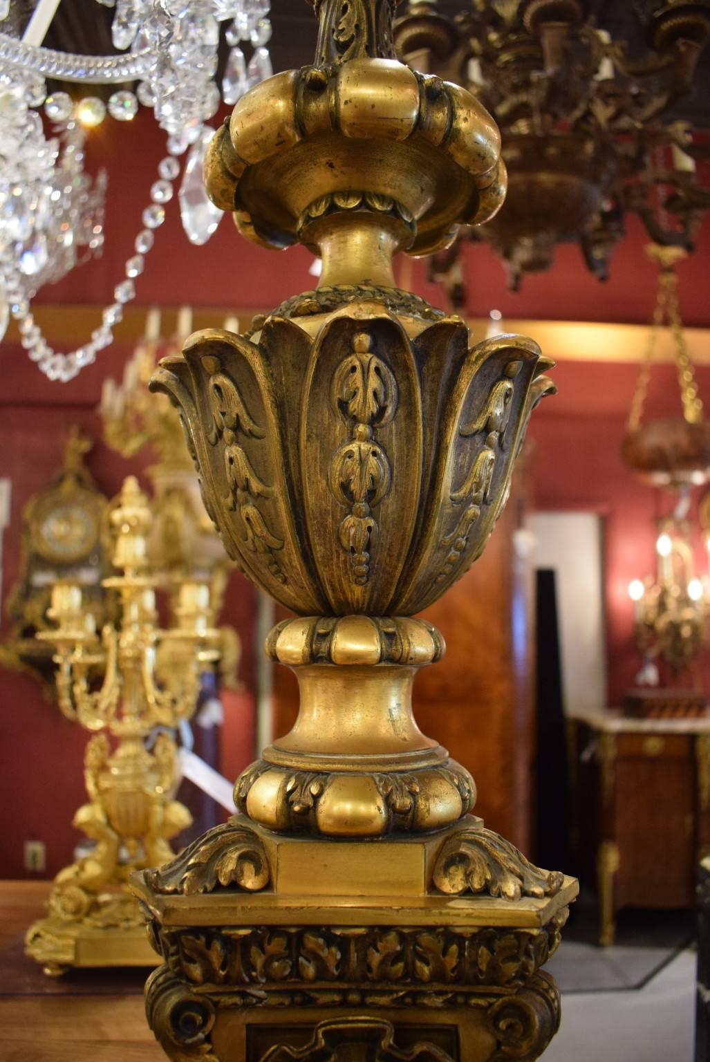 French Antique Andirons For Sale