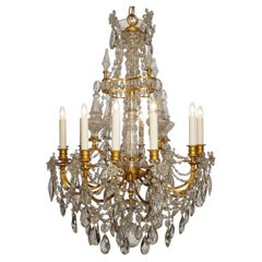 Antique Chandelier. Baccarat Chandelier