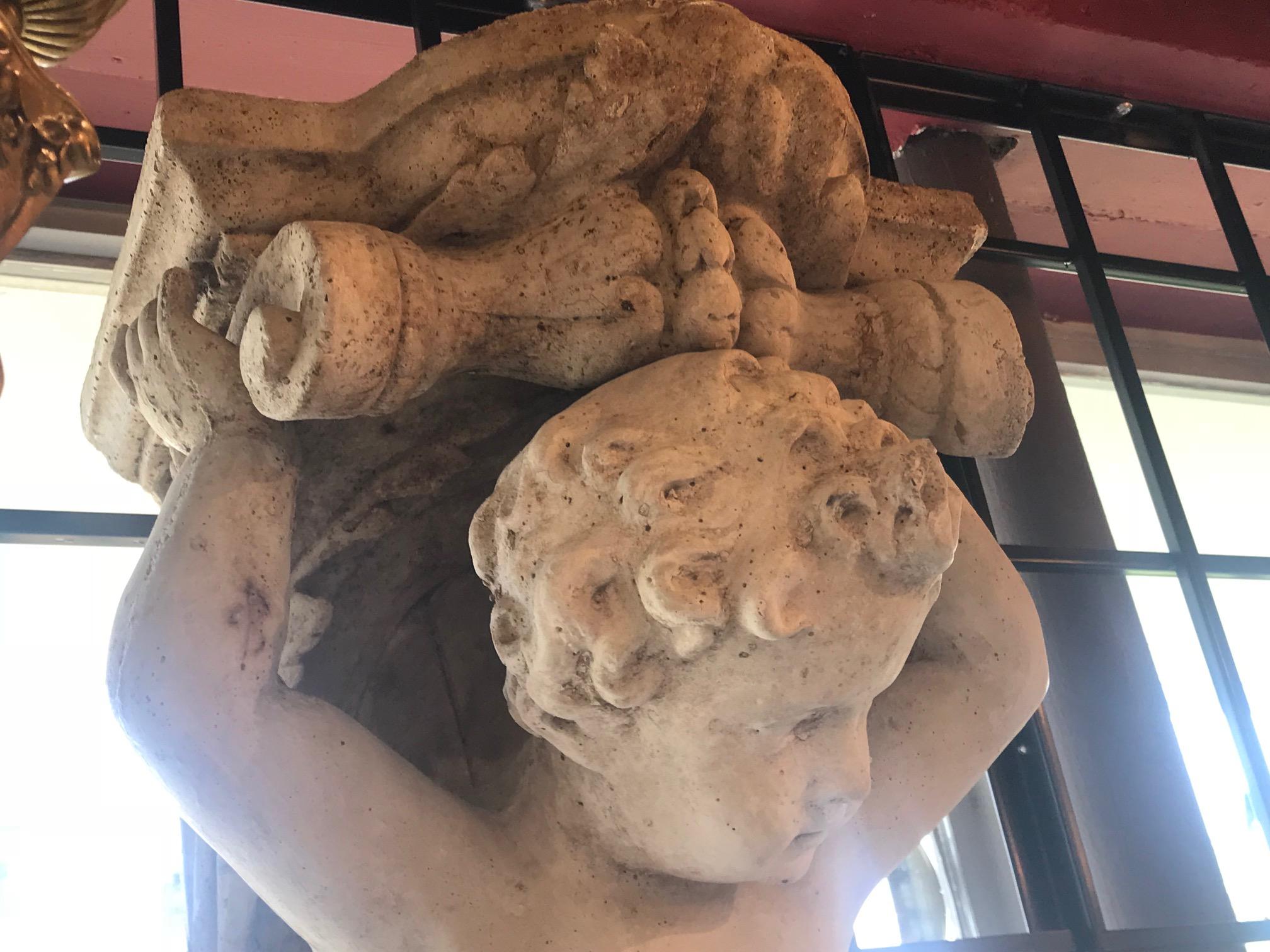 Classical Roman Cast Stone Corbels For Sale