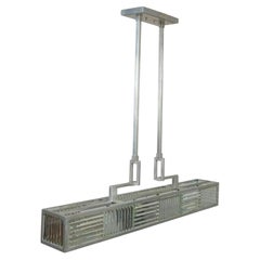 Modern Six Light Rectangular Fixture