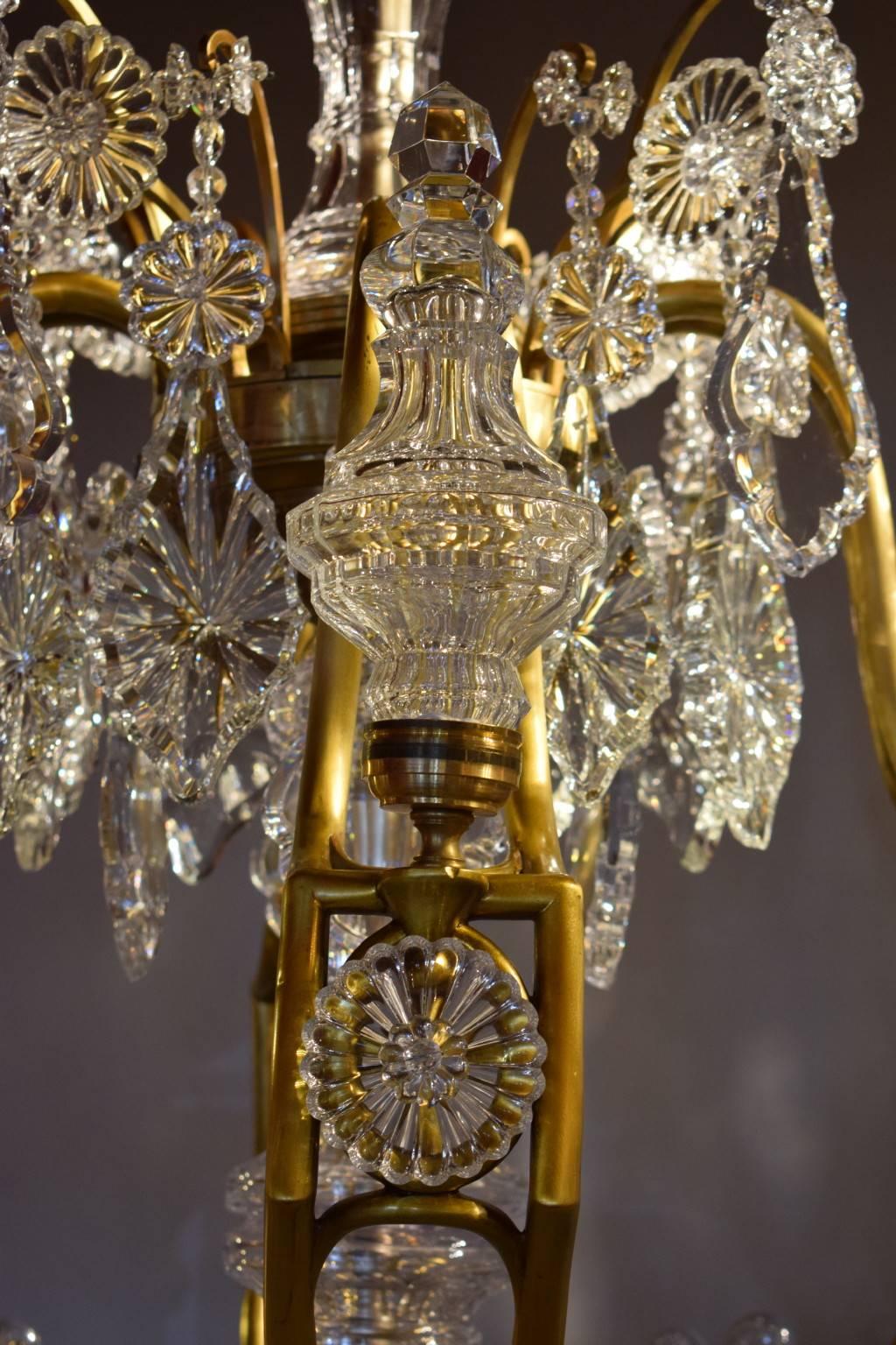 Early 20th Century Baccarat Chandelier