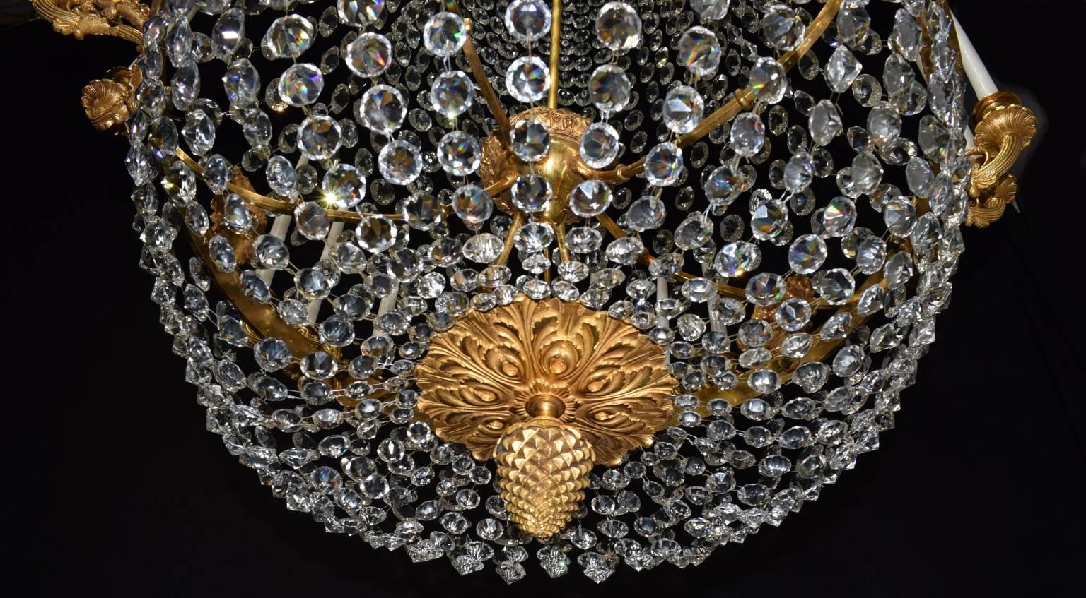 18th Century Antique Russian Chandelier For Sale