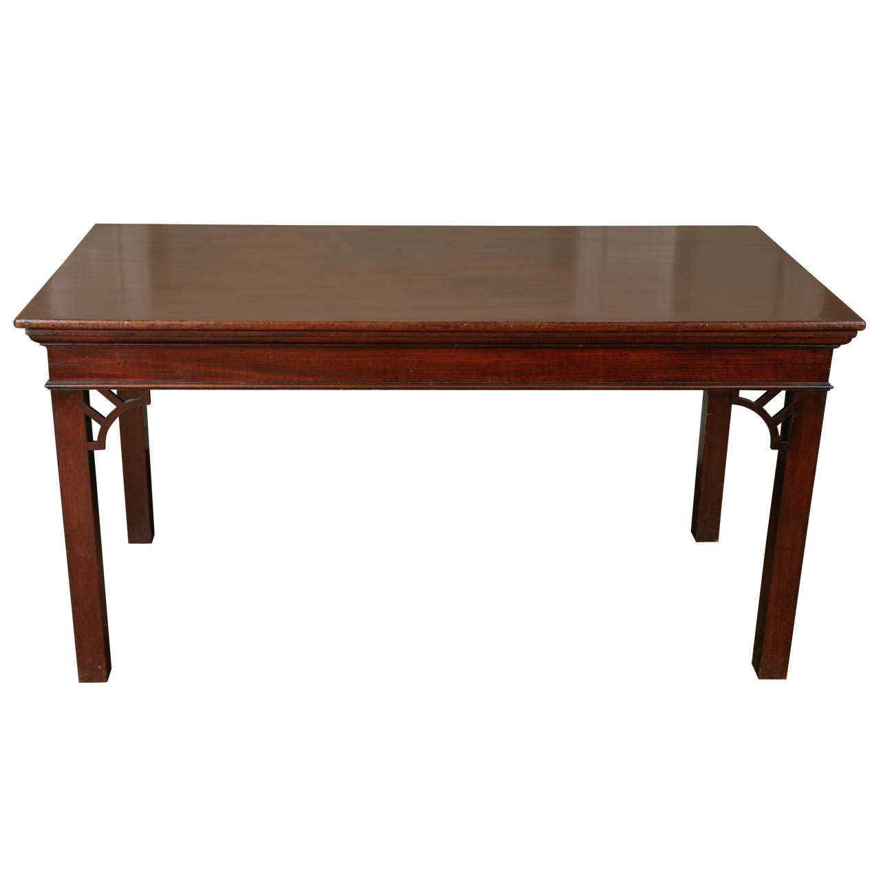 Chippendale Period Mahogany Serving Table