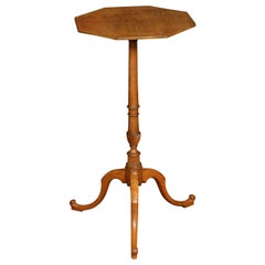 18th Century Satinwood Tripod Occasional Table